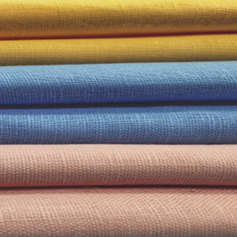 Dress Solid Linen Woven Fabric for Blouse Wholesale Supplier 5